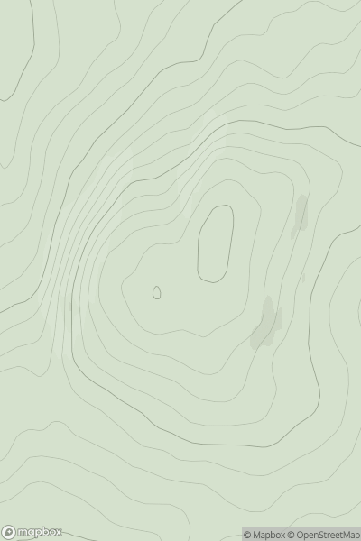 Thumbnail image for Creag an Fhithich [Inverness to Strathspey] showing contour plot for surrounding peak